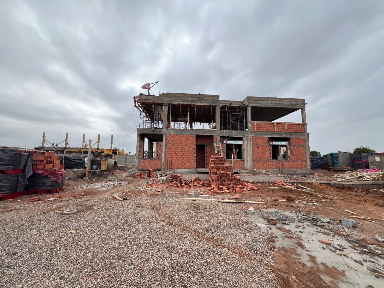 Construction d'une villa à Amelkis 2