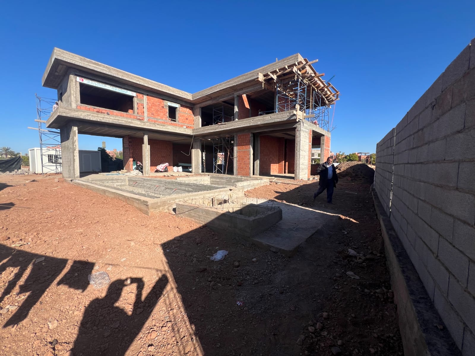 Construction d'une villa à Amelkis 2