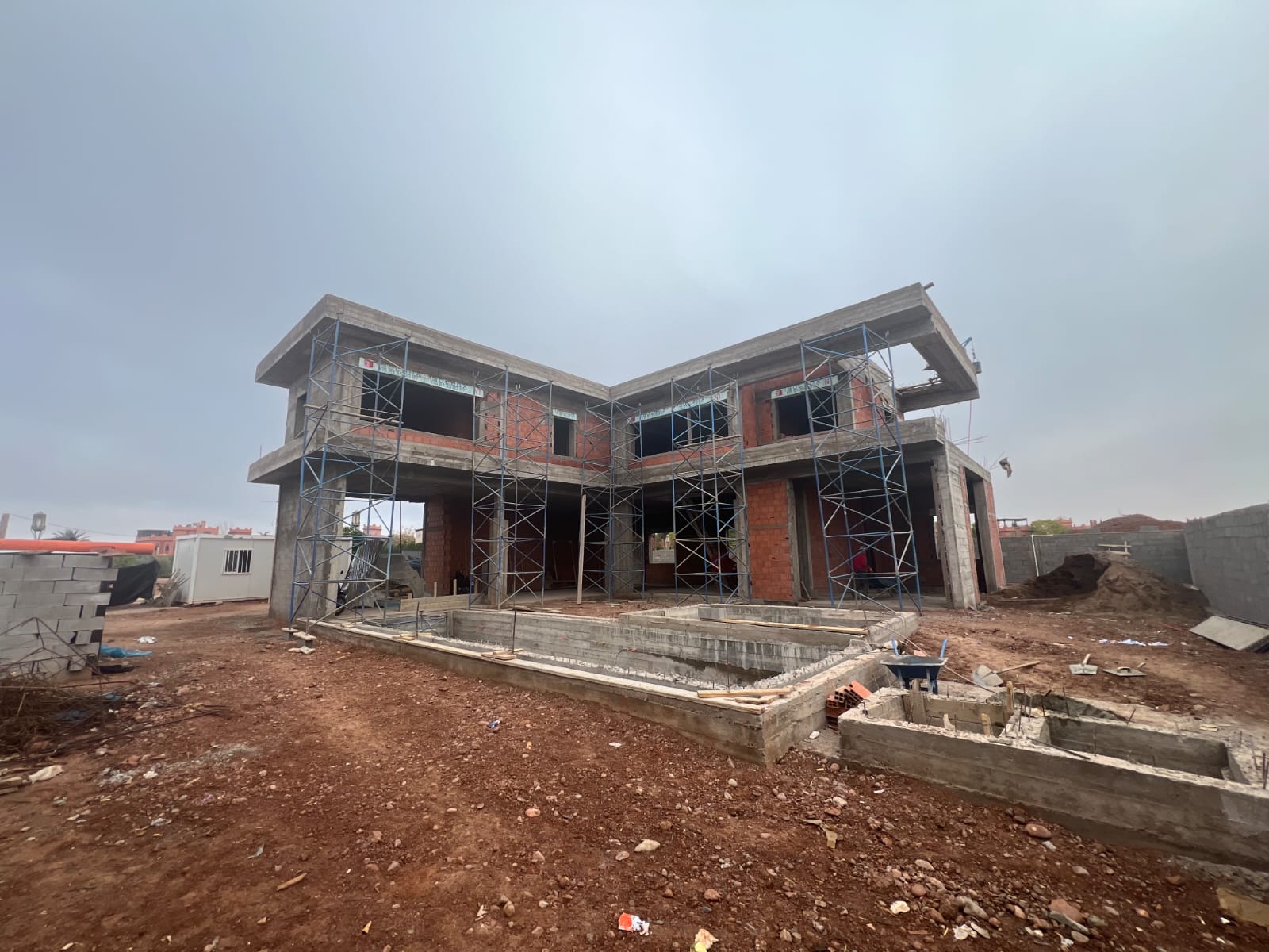 Construction d'une villa à Amelkis 2