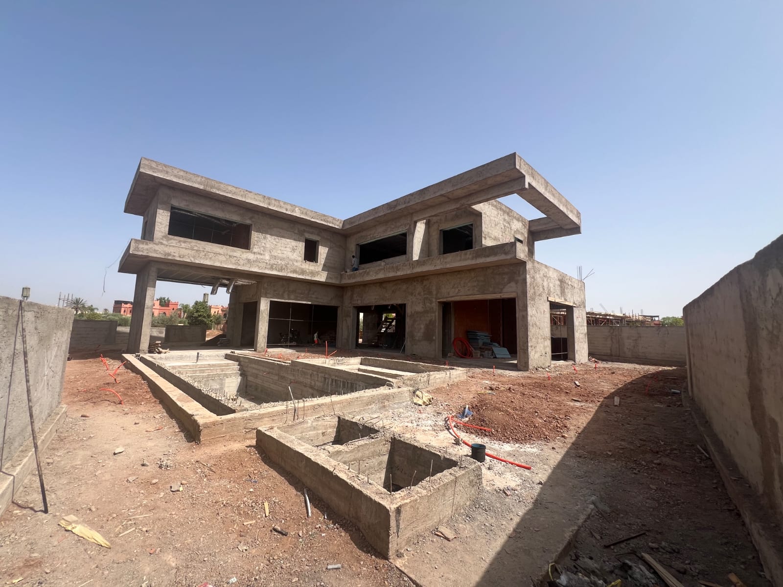 Construction d'une villa à Amelkis 2