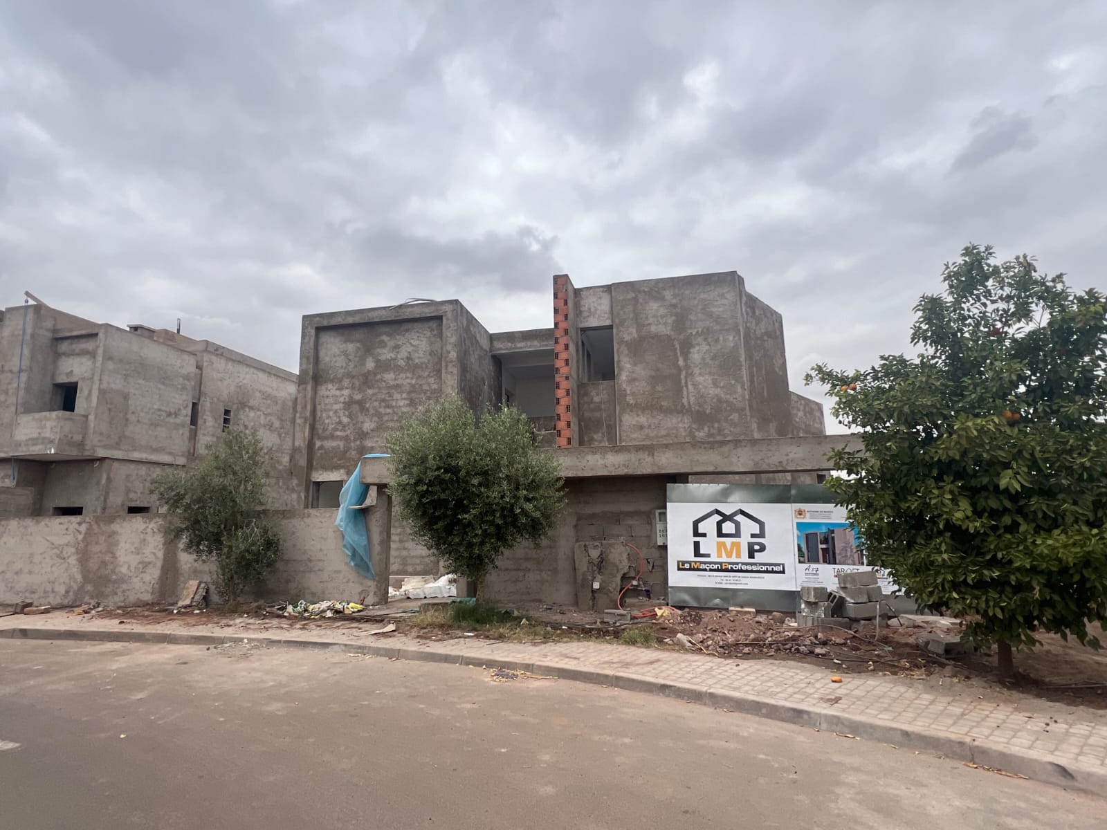 Travaux de finition villa à Myskz