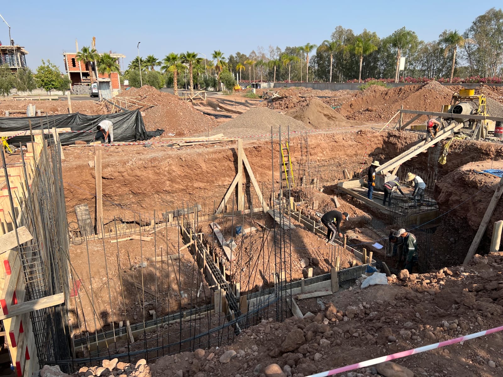 Travaux de finition villa à Myskz