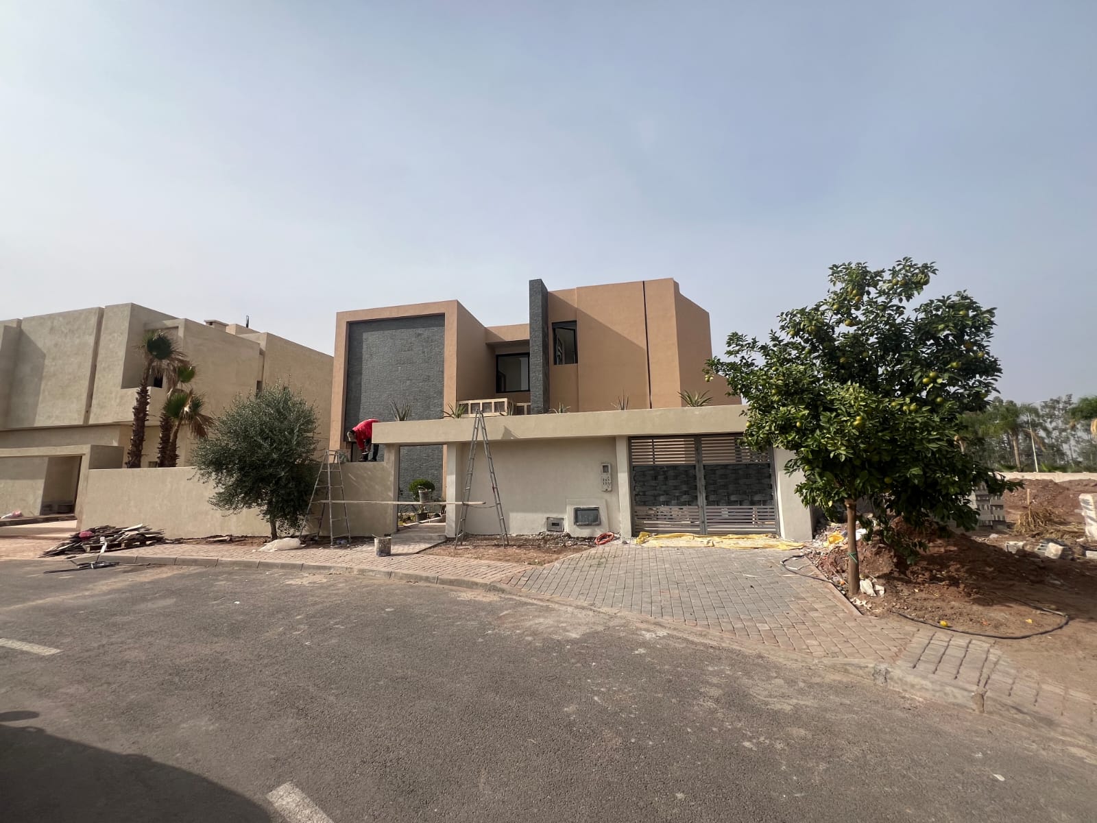 Travaux de finition villa à Myskz
