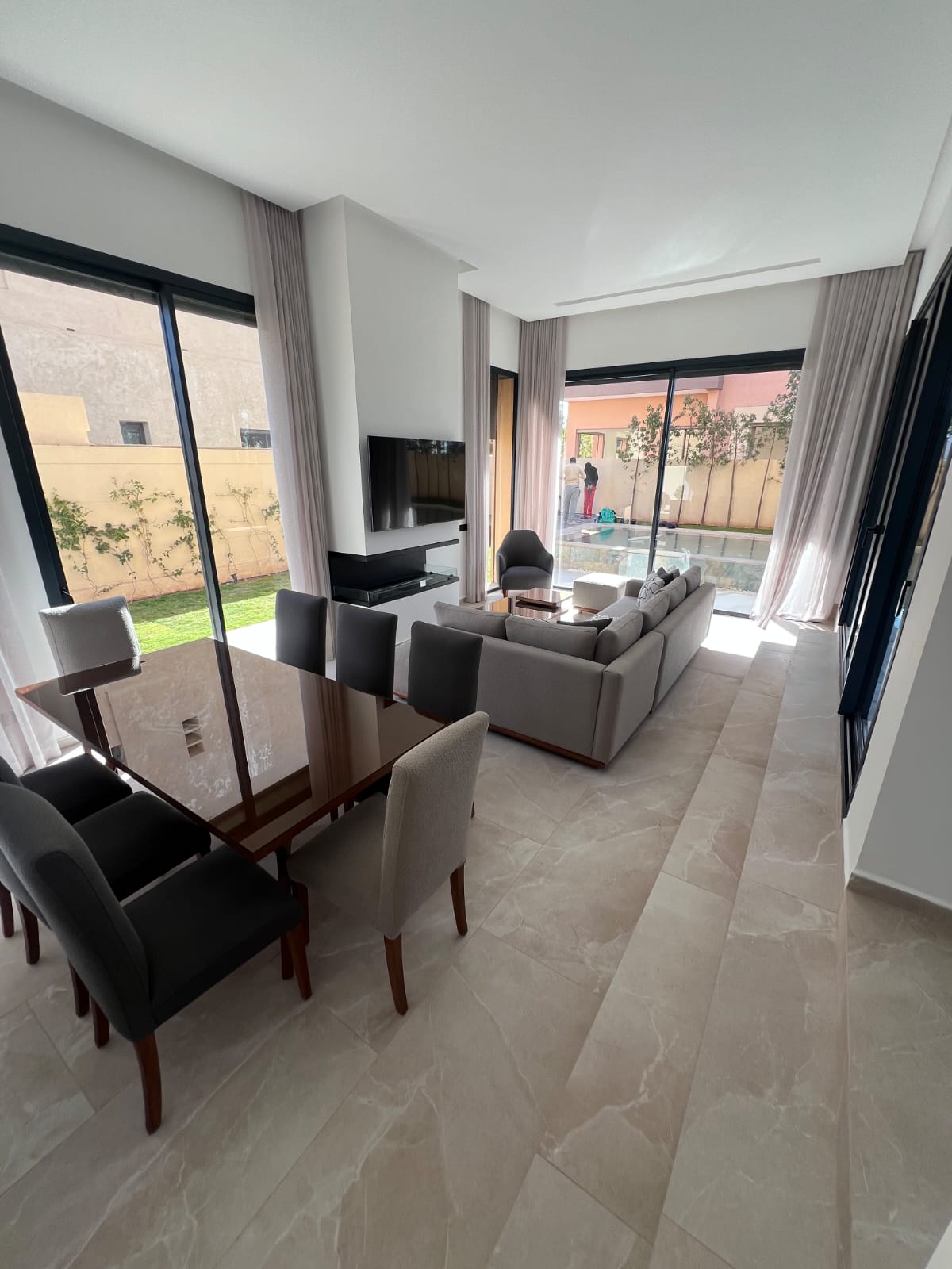 Travaux de finition villa à Myskz