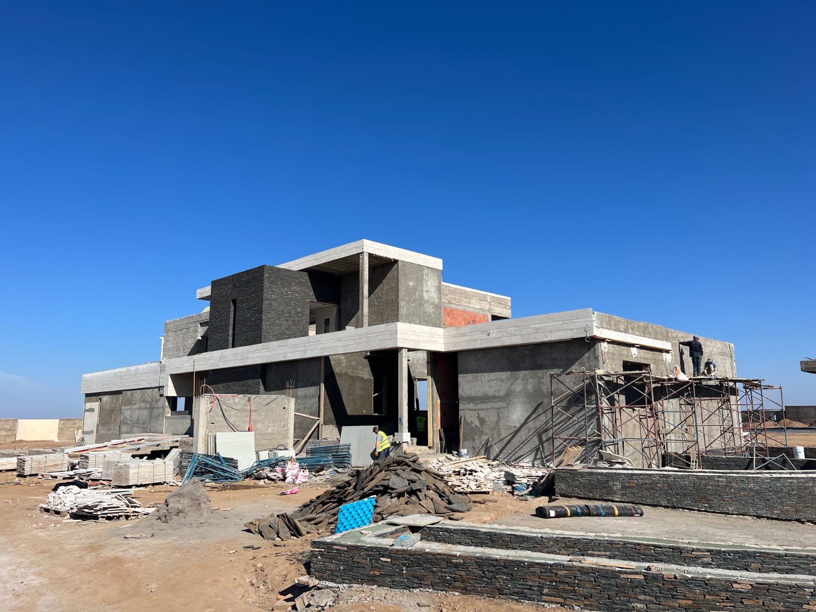 Travaux de finition villa à Amzmiz