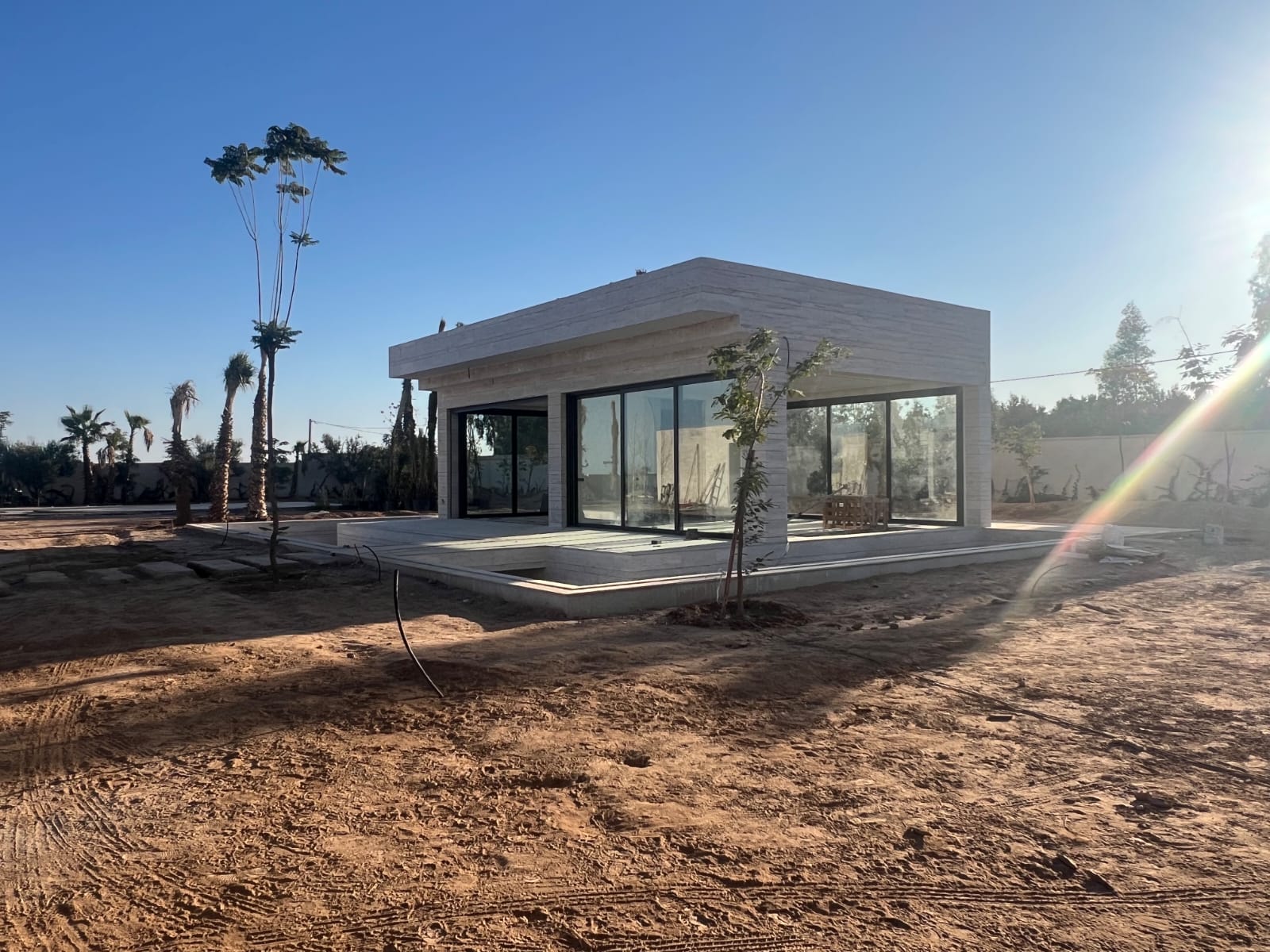 Travaux de finition villa à Amzmiz