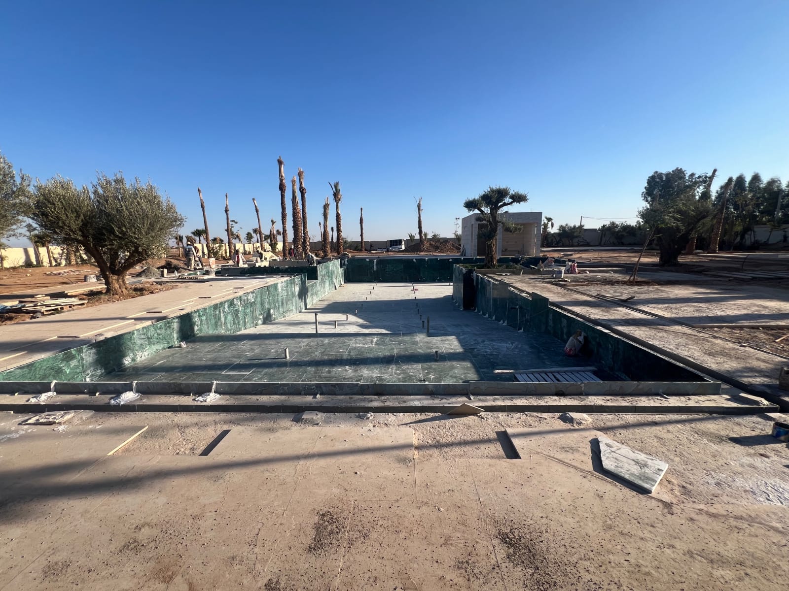 Travaux de finition villa à Amzmiz