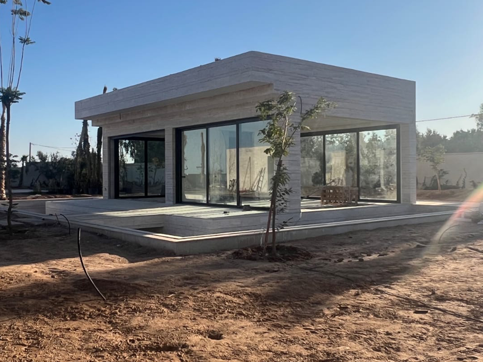 Travaux de finition villa à Amzmiz